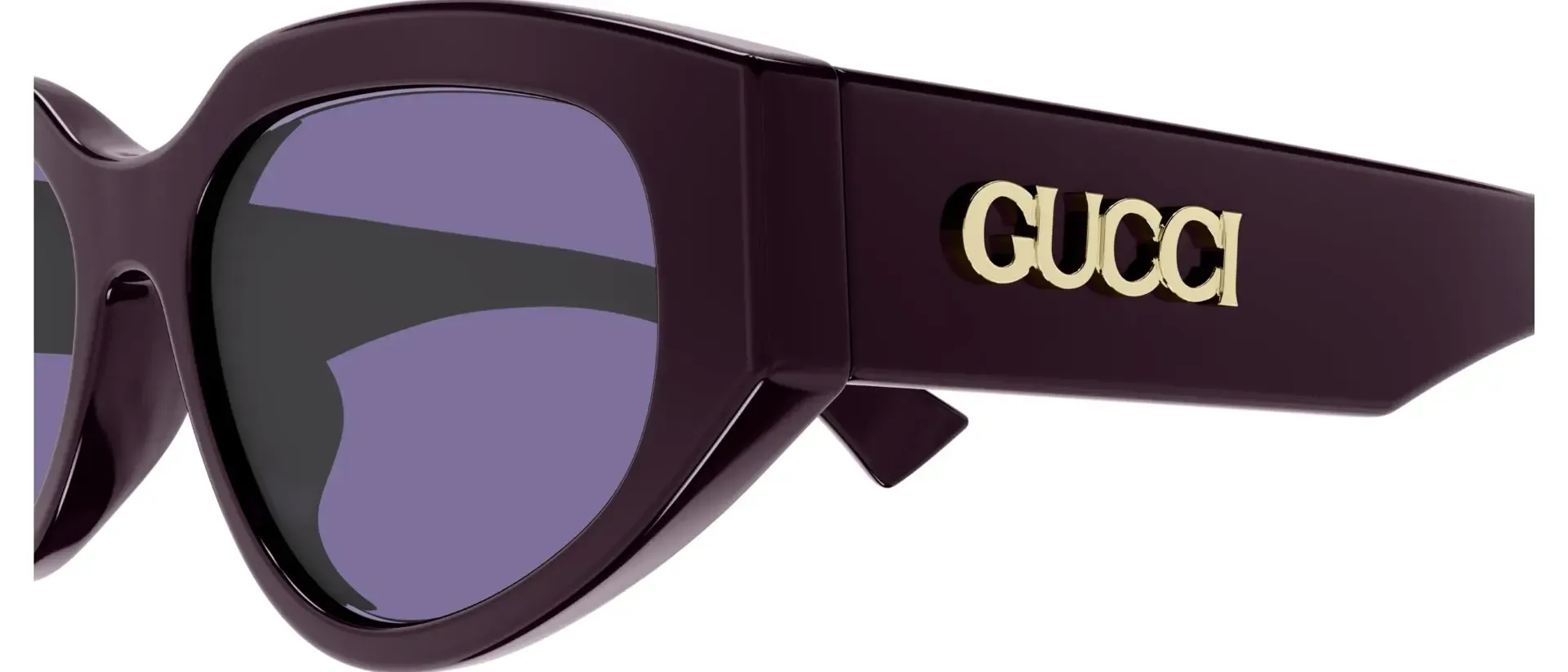 Dodatni prikaz 3: Gucci GG1845SA 004 ženske sunčane naočale – okvir u ljubičastoj boji i leće u ljubičastoj boji