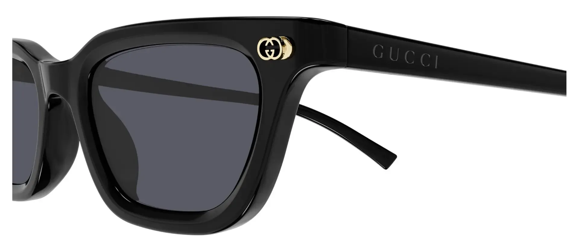Dodatni prikaz 3: Gucci GG1944S 001 ženske sunčane naočale – okvir u crnoj boji i leće u sivoj boji