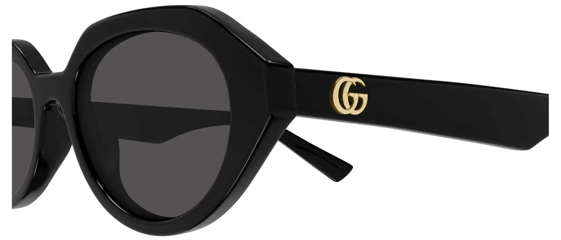 Dodatni prikaz 3: Gucci GG2178S 001 ženske sunčane naočale – okvir u crnoj boji i leće u sivoj boji