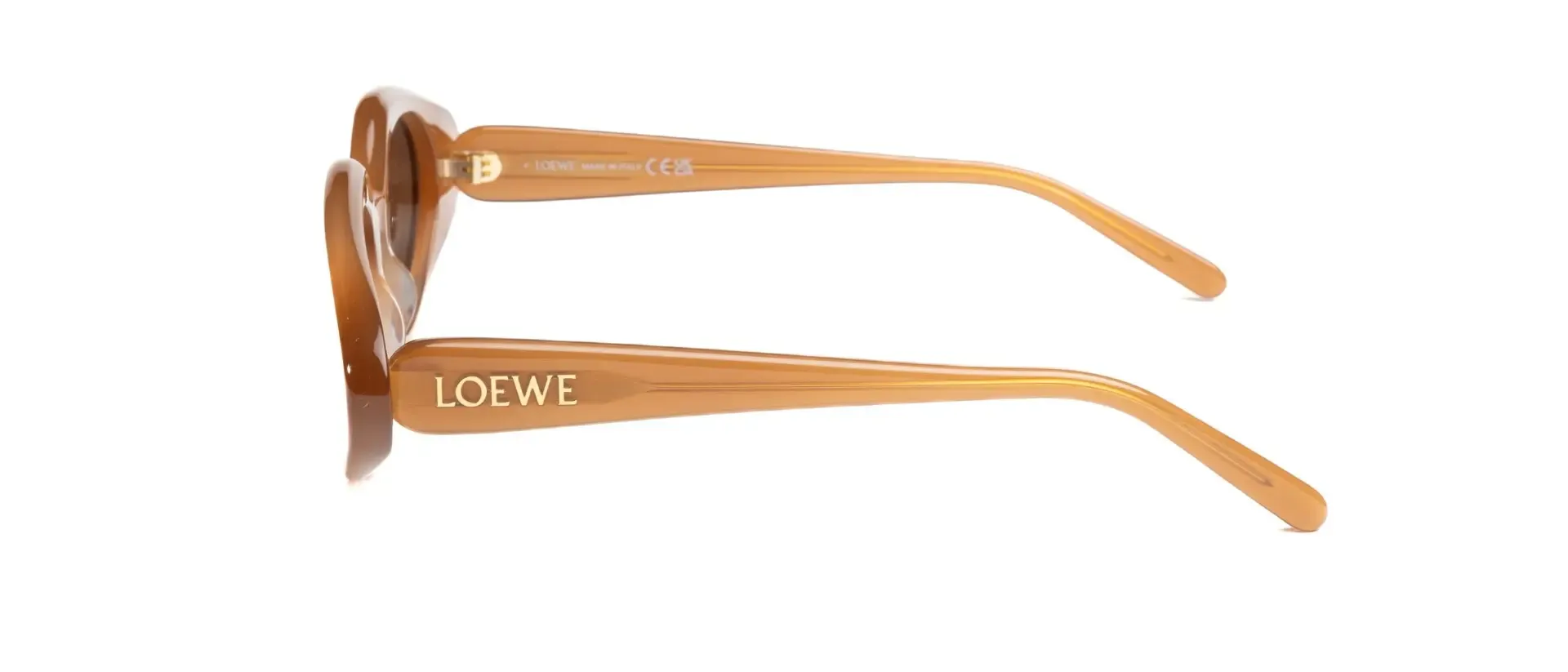 Dodatni prikaz 3: Loewe LW40185I 50E ženske sunčane naočale – okvir u smeđoj boji i leće u smeđoj boji