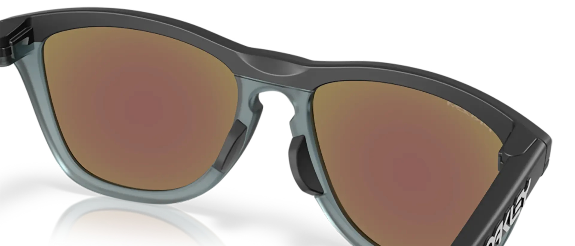 Dodatni prikaz 3: Oakley Frogskins range OO9284 928419 muške sunčane naočale – okvir u crnoj boji i leće u plavoj boji i s gradijentom