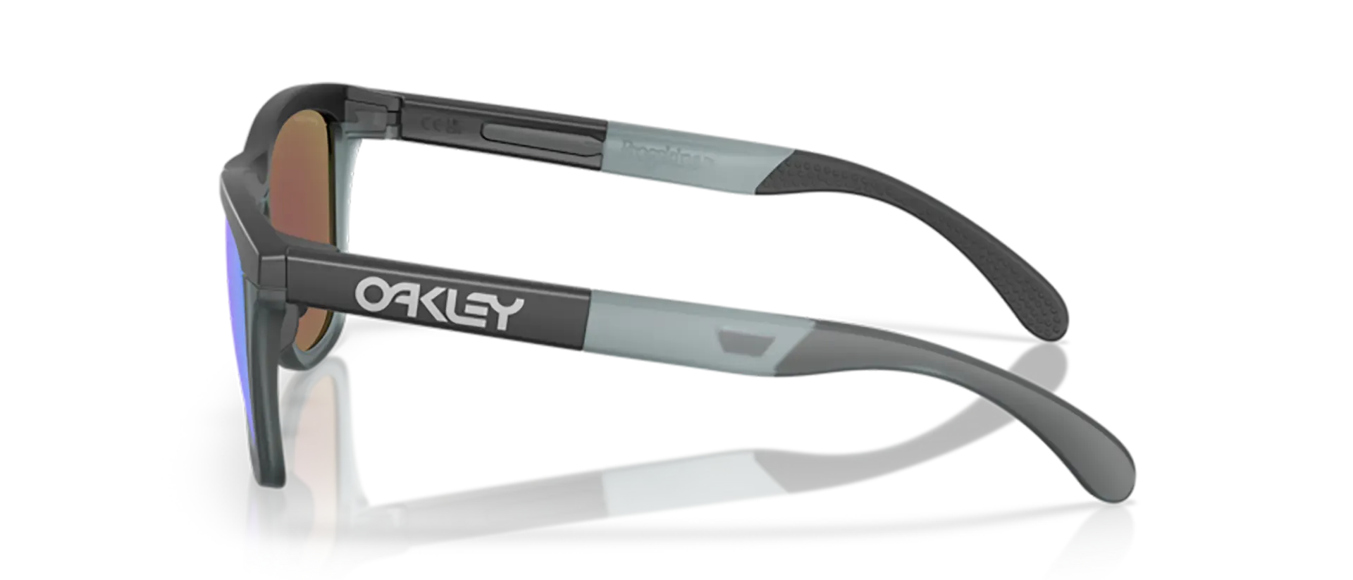 Dodatni prikaz 4: Oakley Frogskins range OO9284 928419 muške sunčane naočale – okvir u crnoj boji i leće u plavoj boji i s gradijentom