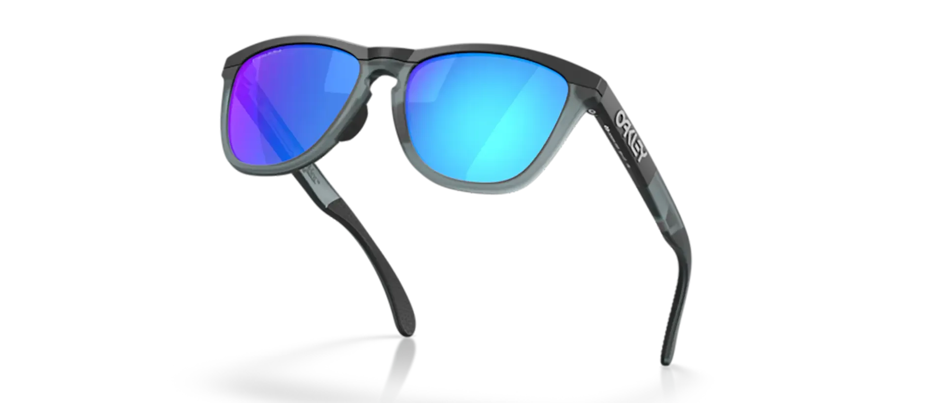 Dodatni prikaz 8: Oakley Frogskins range OO9284 928419 muške sunčane naočale – okvir u crnoj boji i leće u plavoj boji i s gradijentom
