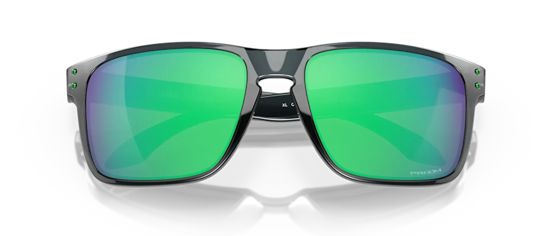 Dodatni prikaz 6: Oakley Holbrook xl OO9417 941714 muške sunčane naočale – okvir u crnoj boji i leće u zelenoj boji i s gradijentom