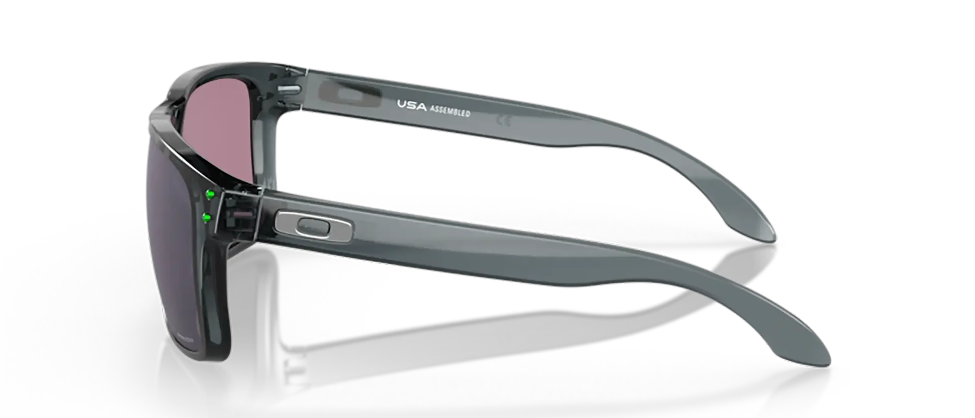 Dodatni prikaz 4: Oakley Holbrook xl OO9417 941714 muške sunčane naočale – okvir u crnoj boji i leće u zelenoj boji i s gradijentom