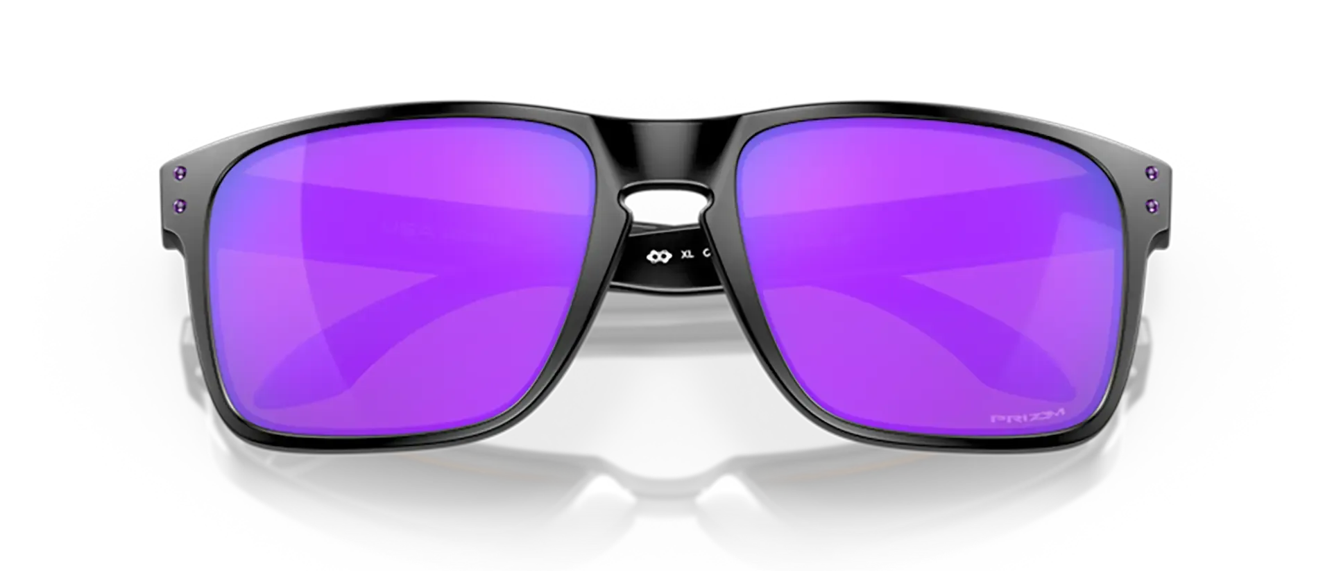 Dodatni prikaz 6: Oakley Holbrook xl OO9417 941720 muške sunčane naočale – okvir u crnoj boji i leće u ljubičastoj boji i s gradijentom