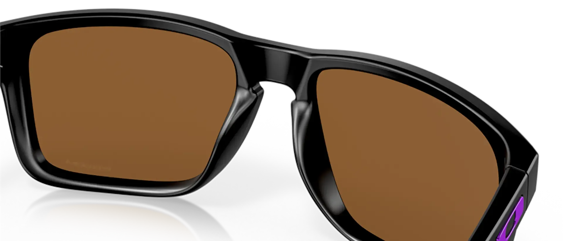 Dodatni prikaz 3: Oakley Holbrook xl OO9417 941720 muške sunčane naočale – okvir u crnoj boji i leće u ljubičastoj boji i s gradijentom
