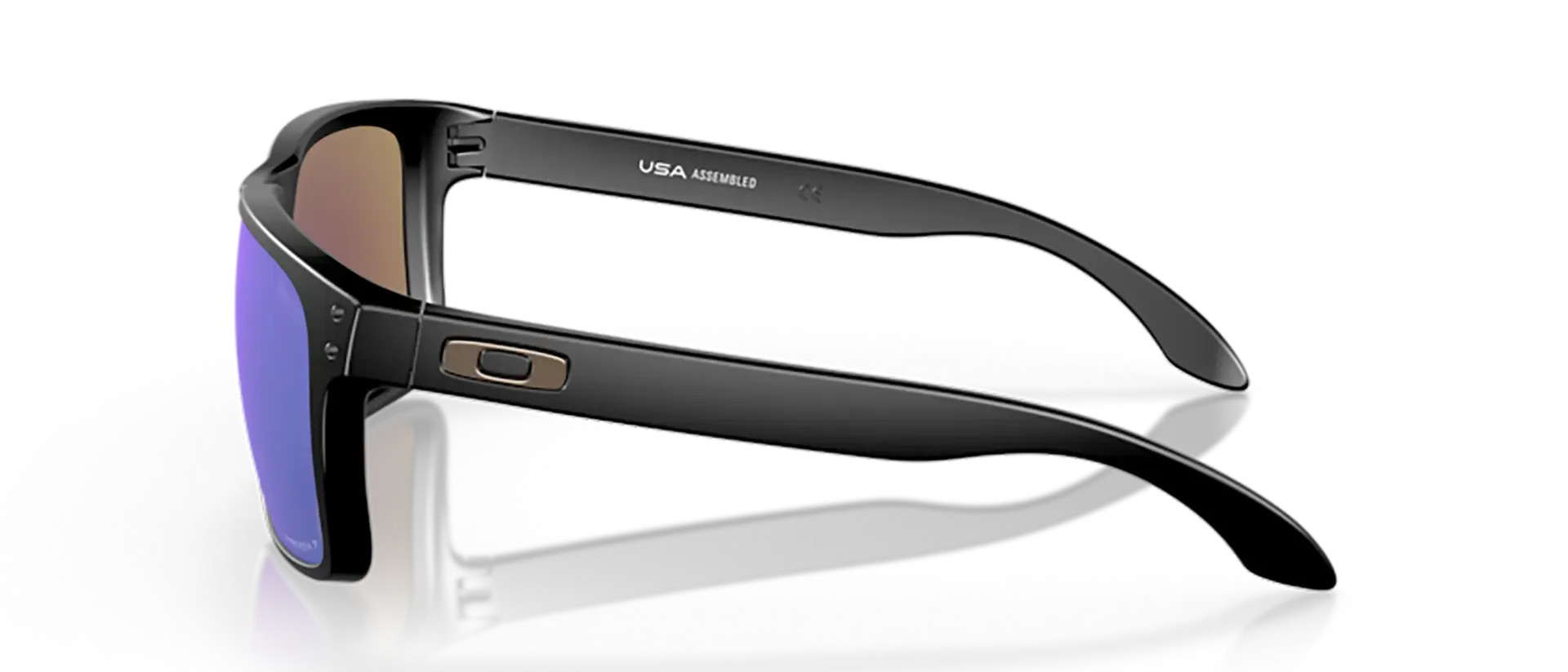 Dodatni prikaz 4: Oakley Holbrook xl OO9417 941721 muške sunčane naočale – okvir u crnoj boji i leće u plavoj boji i s gradijentom