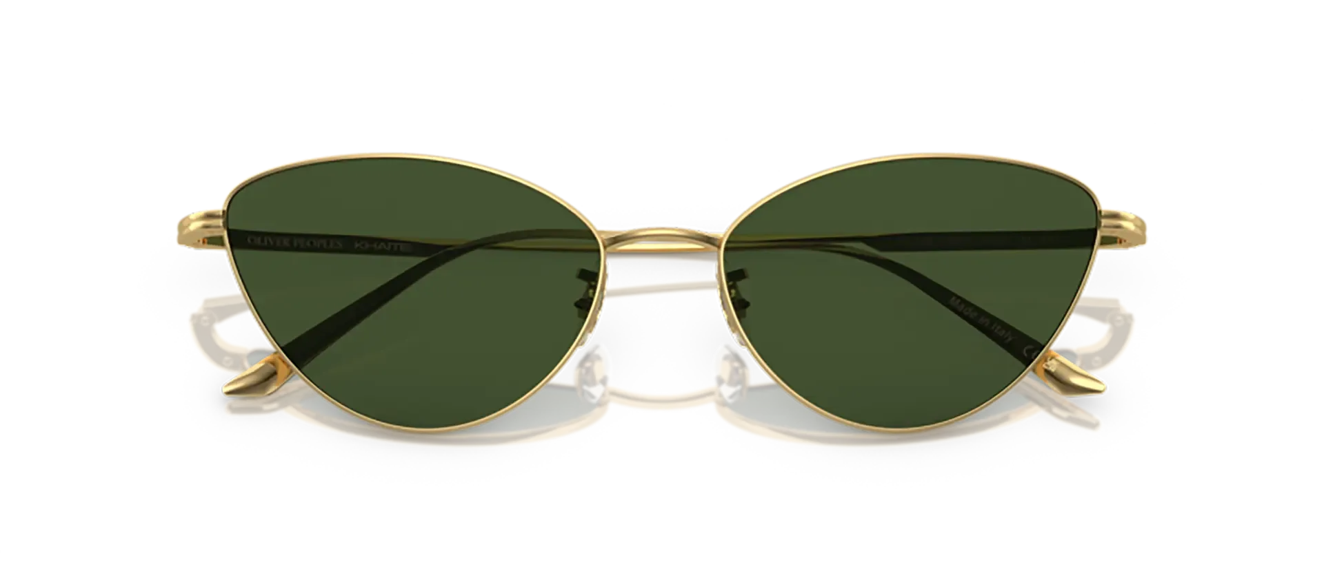 Dodatni prikaz 6: Oliver Peoples OV1328S 533271 ženske sunčane naočale – okvir u zlatnoj boji i leće u zelenoj boji