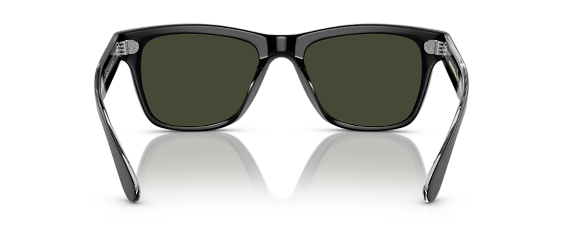 Dodatni prikaz 4: Oliver Peoples OV5393SU 1492P1 muške sunčane naočale – okvir u crnoj boji i leće u zelenoj boji