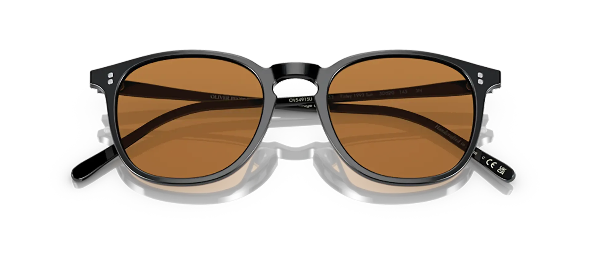 Dodatni prikaz 6: Oliver Peoples OV5491SU 173153 uniseks sunčane naočale – okvir u crnoj boji i leće u smeđoj boji