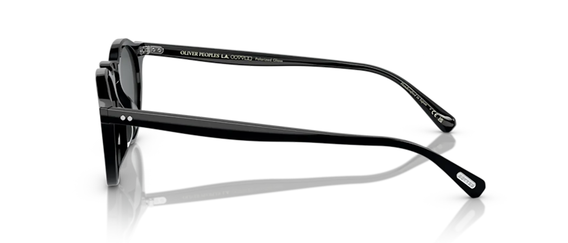 Dodatni prikaz 3: Oliver Peoples OV5504SU 1731P2 uniseks sunčane naočale – okvir u crnoj boji i leće u plavoj i crnoj boji
