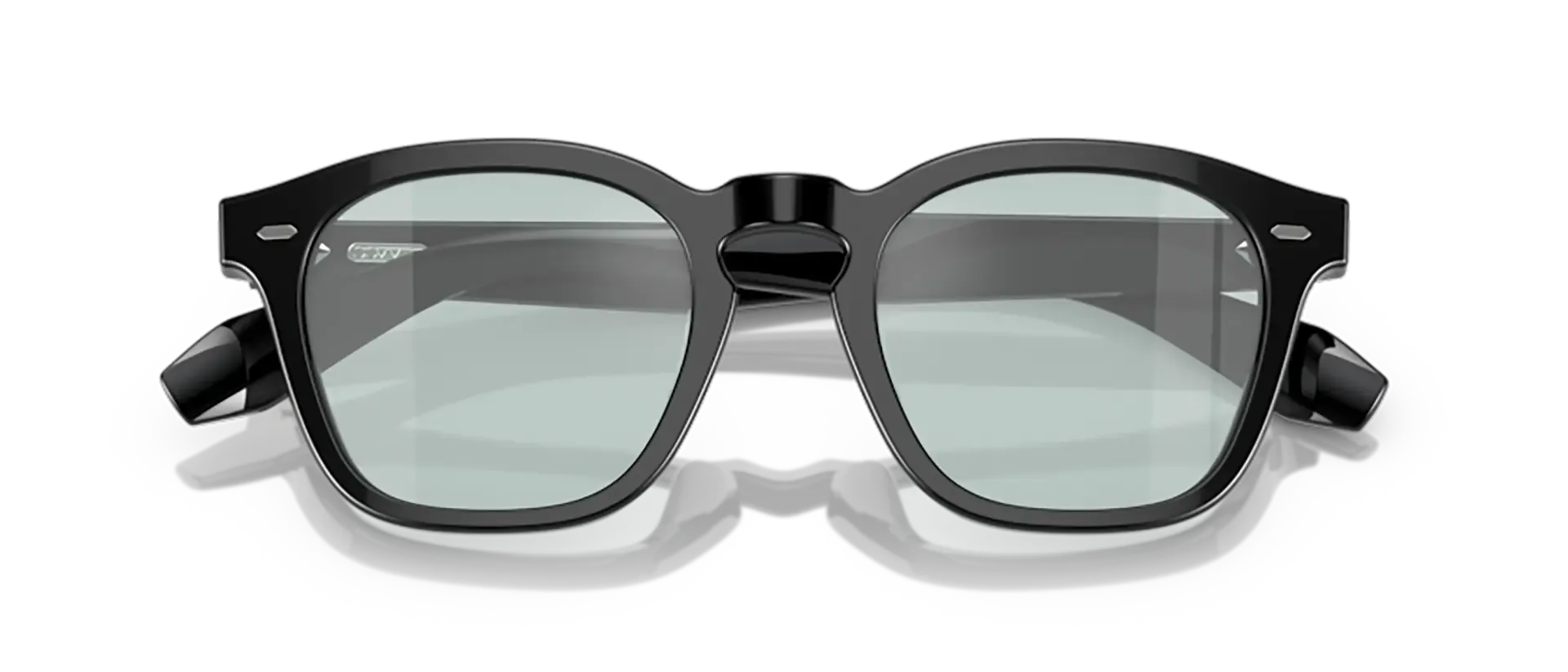 Dodatni prikaz 6: Oliver Peoples OV5527U 1731 uniseks sunčane naočale – okvir u crnoj boji i leće u plavoj boji