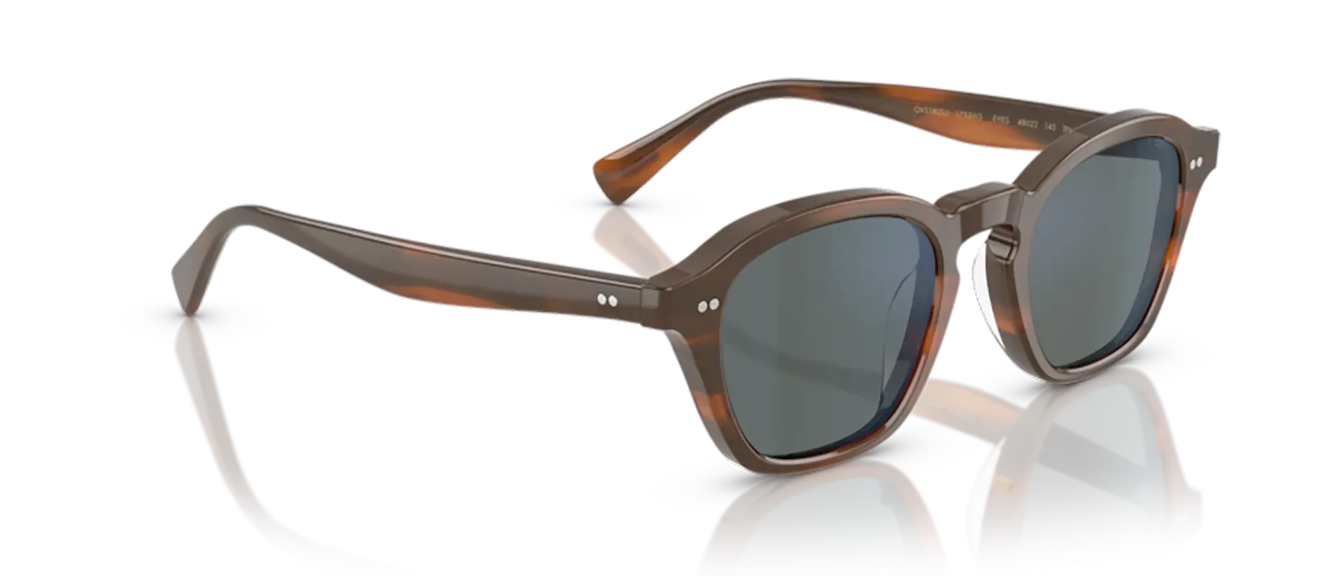 Dodatni prikaz 5: Oliver Peoples OV5580SU 1753W5 uniseks sunčane naočale – okvir u smeđoj boji i leće u plavoj boji