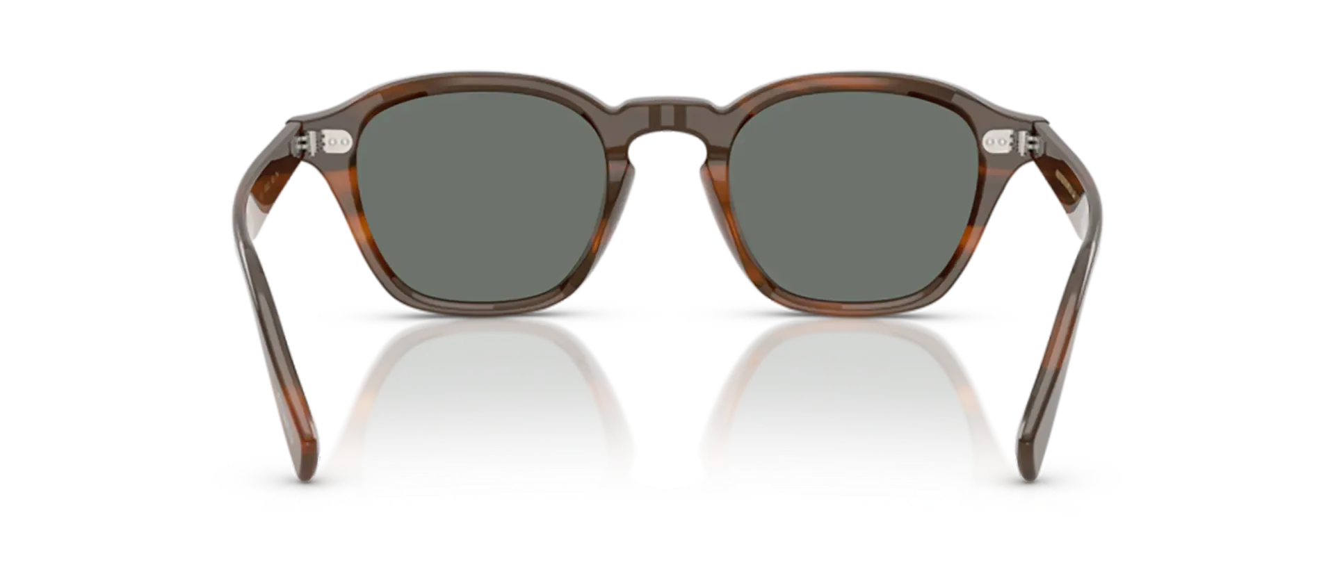 Dodatni prikaz 4: Oliver Peoples OV5580SU 1753W5 uniseks sunčane naočale – okvir u smeđoj boji i leće u plavoj boji