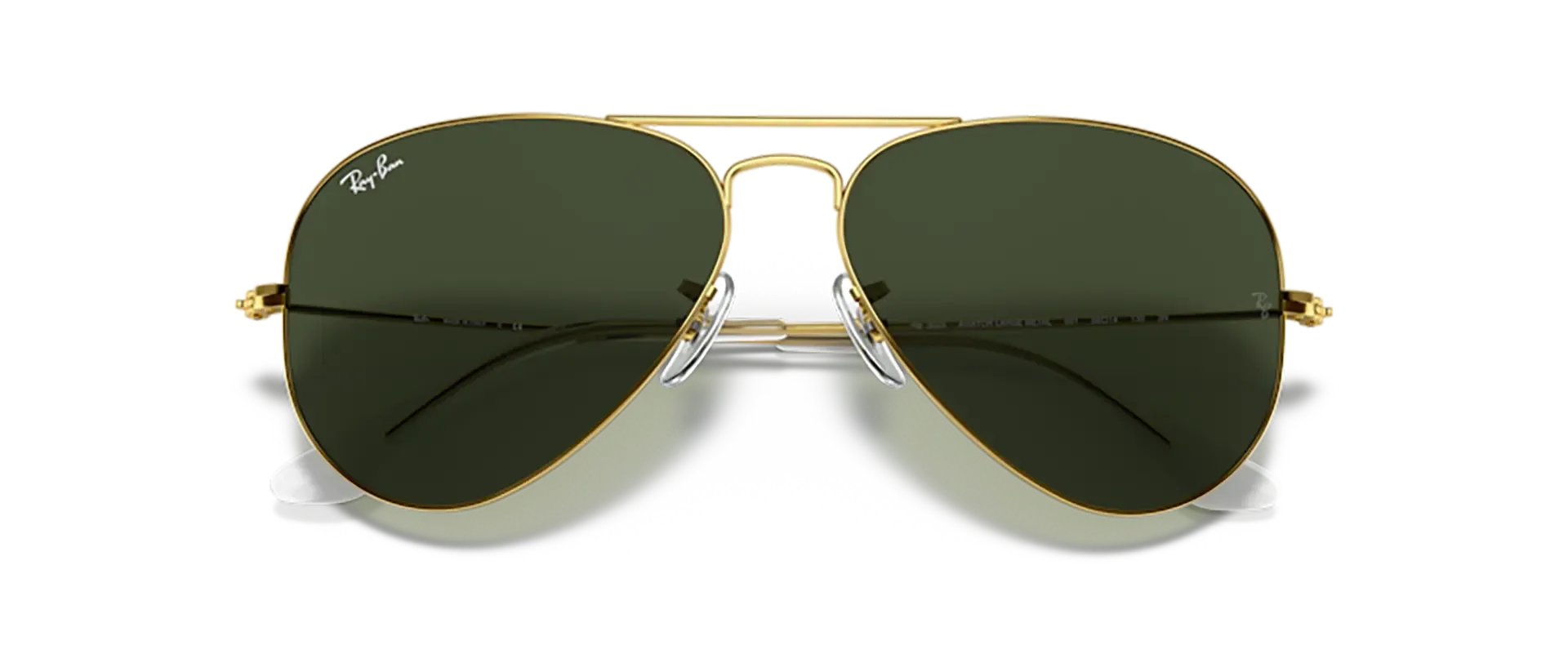 Dodatni prikaz 6: Ray-Ban Aviator large metal RB3025 001 uniseks sunčane naočale – okvir u zlatnoj boji i leće u zelenoj boji