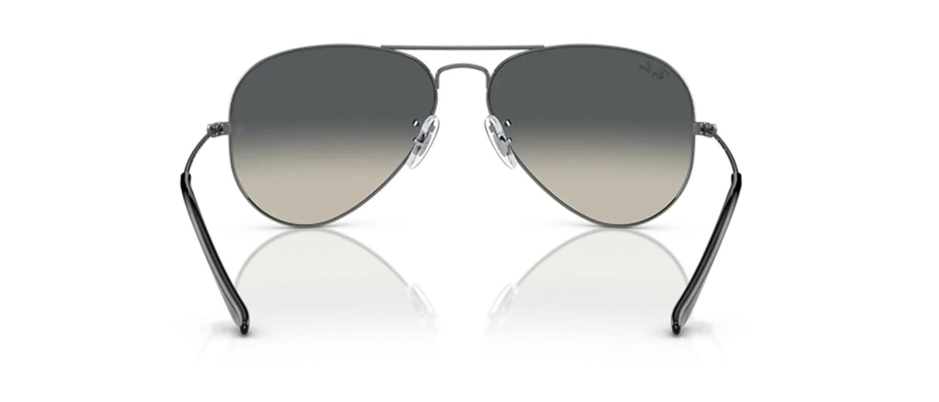 Dodatni prikaz 4: Ray-Ban Aviator large metal RB3025 004/71 uniseks sunčane naočale – okvir u crnoj i sivoj boji i leće u sivoj boji