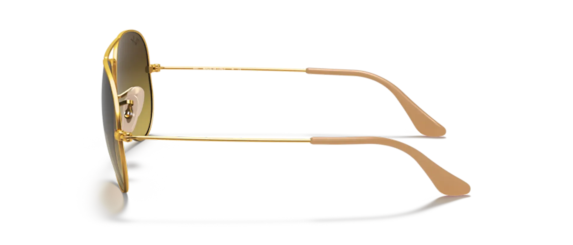 Dodatni prikaz 3: Ray-Ban Aviator large metal RB3025 112/85 uniseks sunčane naočale – okvir u zlatnoj boji i leće u smeđoj boji i s gradijentom