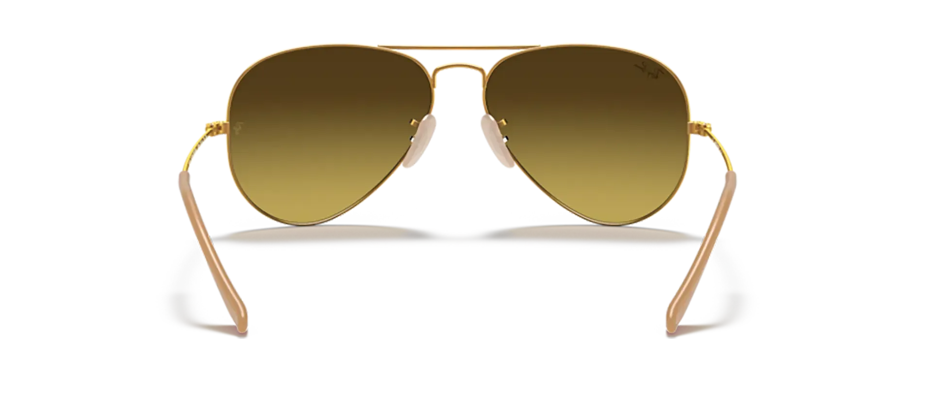Dodatni prikaz 4: Ray-Ban Aviator large metal RB3025 112/85 uniseks sunčane naočale – okvir u zlatnoj boji i leće u smeđoj boji i s gradijentom