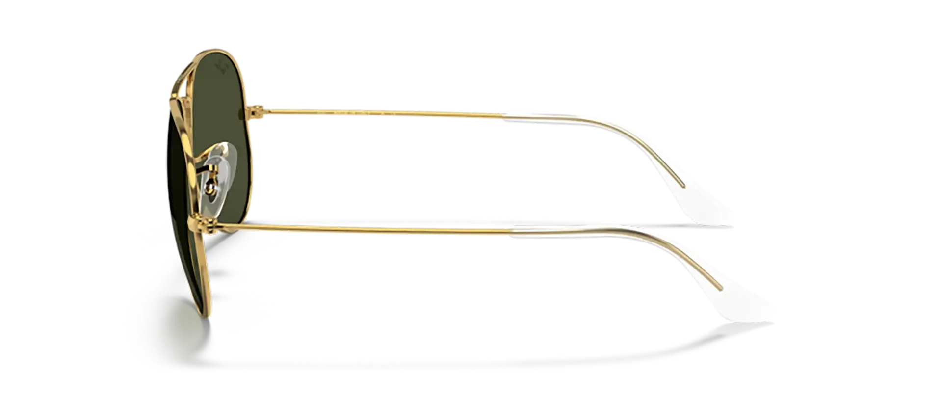 Dodatni prikaz 3: Ray-Ban Aviator large metal RB3025 L0205 uniseks sunčane naočale – okvir u zlatnoj boji i leće u zelenoj boji