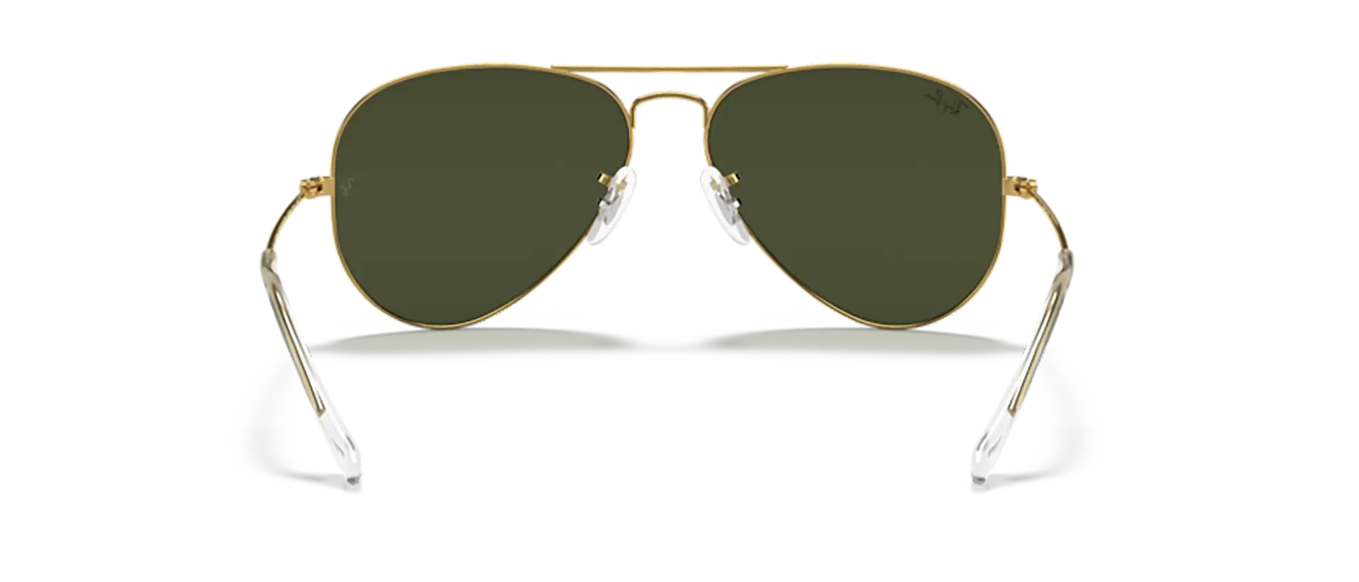 Dodatni prikaz 4: Ray-Ban Aviator large metal RB3025 L0205 uniseks sunčane naočale – okvir u zlatnoj boji i leće u zelenoj boji