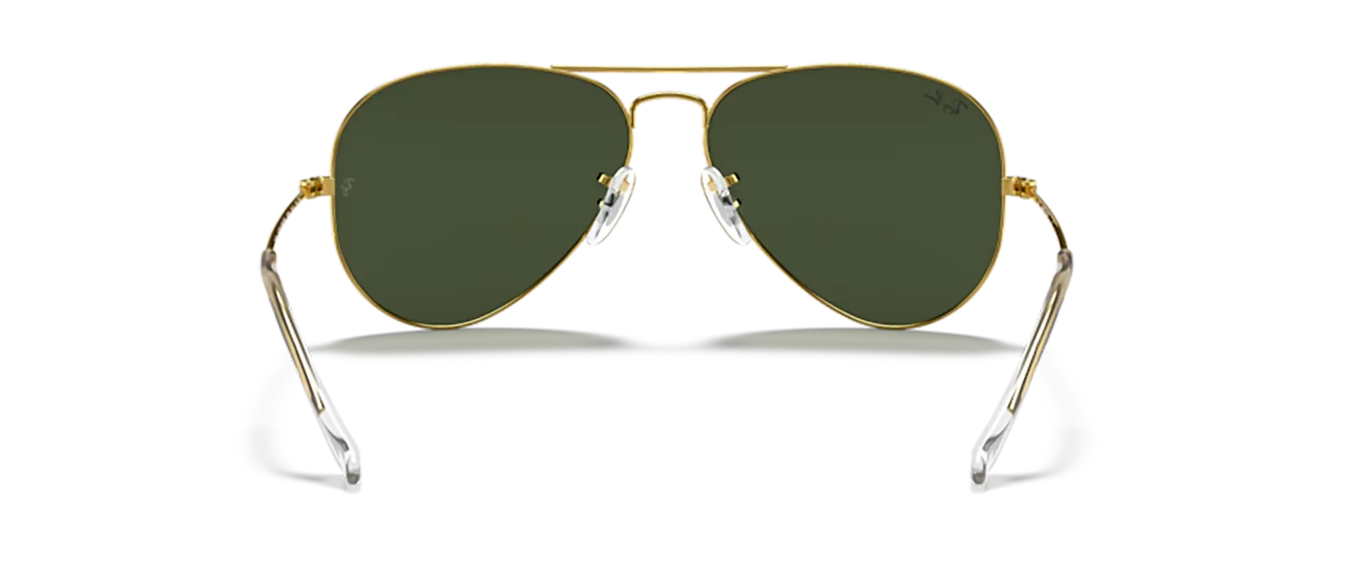 Dodatni prikaz 4: Ray-Ban Aviator large metal RB3025 W3234 uniseks sunčane naočale – okvir u zlatnoj boji i leće u zelenoj boji