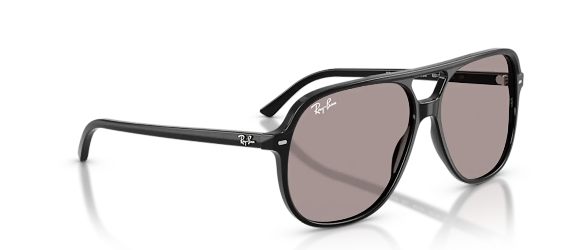 Dodatni prikaz 5: Ray-Ban Bill RB2198 901/53 uniseks sunčane naočale – okvir u crnoj boji i leće u ljubičastoj boji
