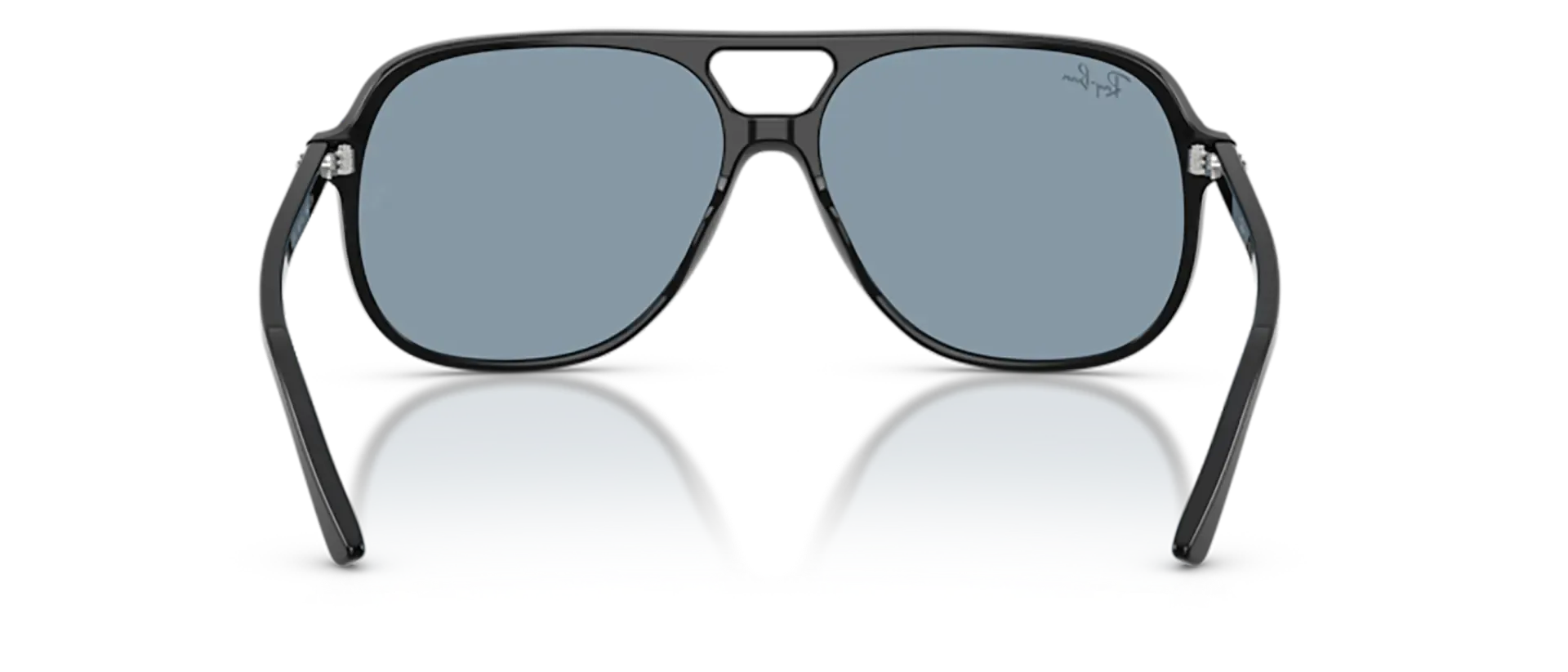 Dodatni prikaz 4: Ray-Ban Bill RB2198 901/56 uniseks sunčane naočale – okvir u crnoj boji i leće u plavoj boji