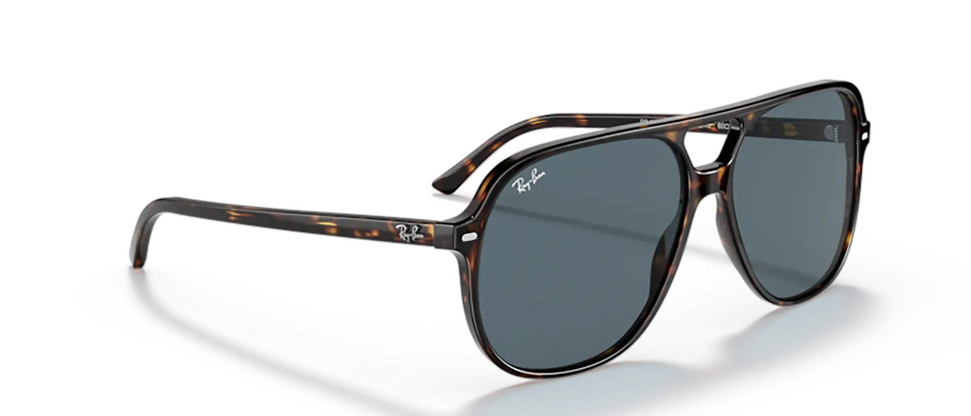 Dodatni prikaz 5: Ray-Ban Bill RB2198 902/R5 uniseks sunčane naočale – okvir Havana uzorka u smeđoj boji i leće u plavoj boji