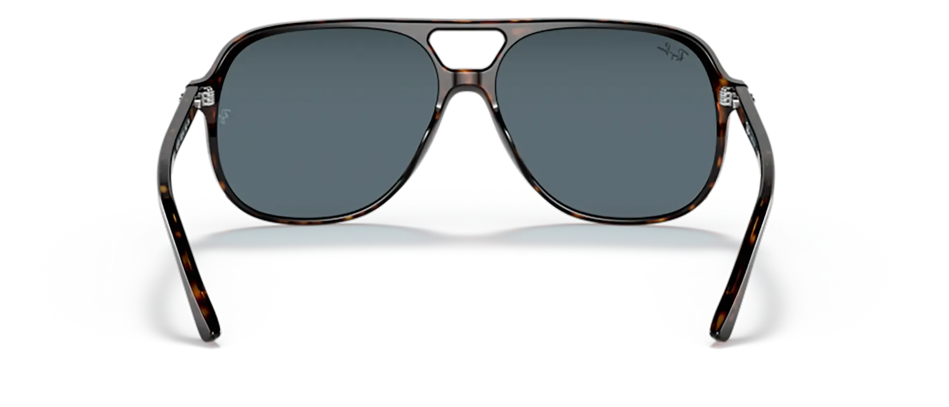Dodatni prikaz 4: Ray-Ban Bill RB2198 902/R5 uniseks sunčane naočale – okvir Havana uzorka u smeđoj boji i leće u plavoj boji