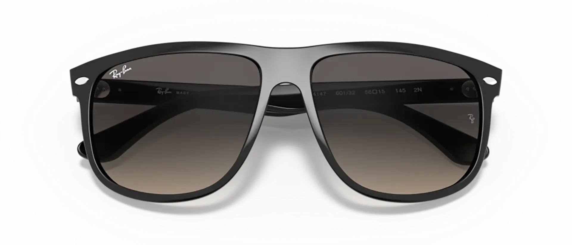 Dodatni prikaz 6: Ray-Ban Boyfriend RB4147 601/32 muške sunčane naočale – okvir u crnoj boji i leće u sivoj boji