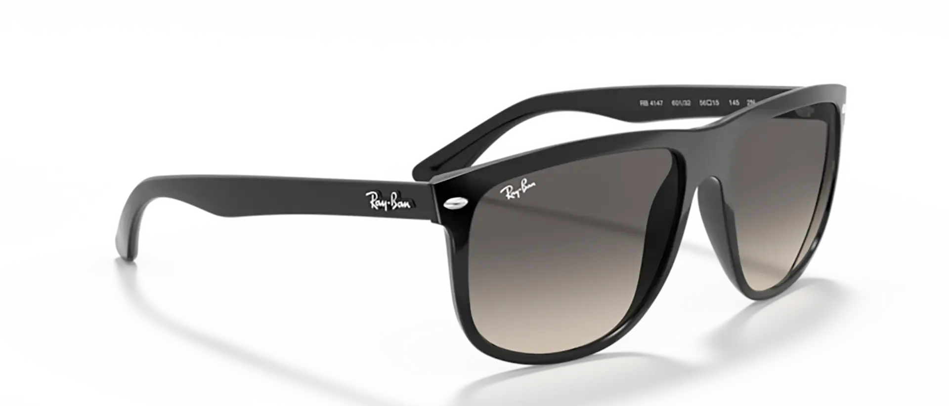 Dodatni prikaz 5: Ray-Ban Boyfriend RB4147 601/32 muške sunčane naočale – okvir u crnoj boji i leće u sivoj boji