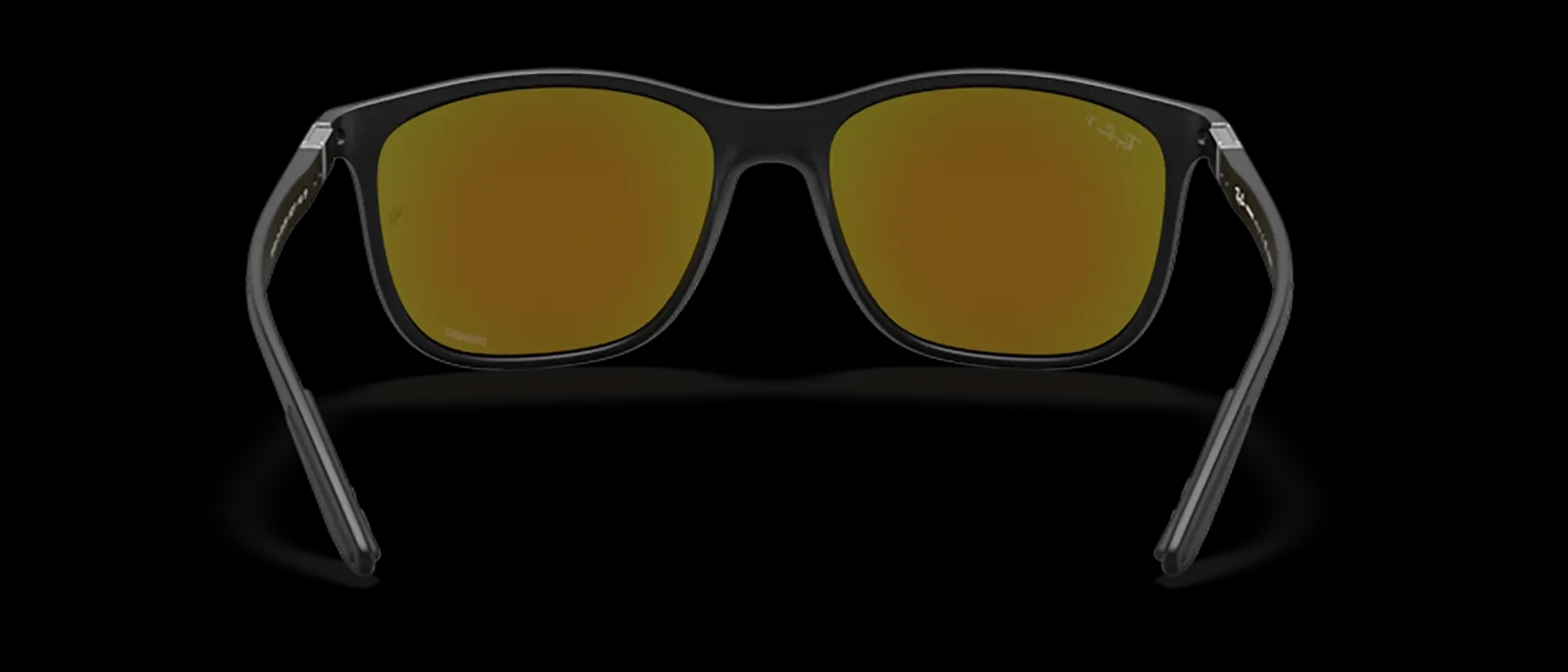 Dodatni prikaz 4: Ray-Ban Chromance RB4330CH 601SA1 uniseks sunčane naočale – okvir u crnoj boji i leće u plavoj boji