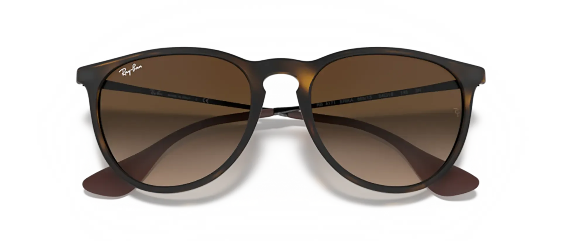Dodatni prikaz 6: Ray-Ban Erika RB4171 865/13 ženske sunčane naočale – okvir Havana uzorka u smeđoj boji i leće u smeđoj boji