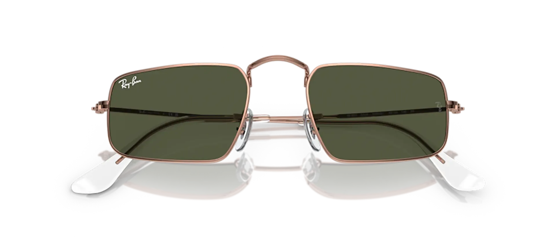 Dodatni prikaz 6: Ray-Ban Julie RB3957 920231 uniseks sunčane naočale – okvir u zlatnoj boji i leće u zelenoj boji