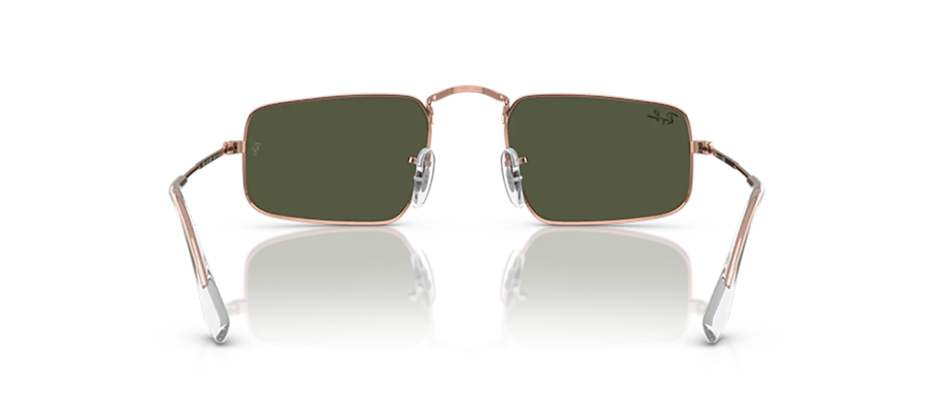 Dodatni prikaz 4: Ray-Ban Julie RB3957 920231 uniseks sunčane naočale – okvir u zlatnoj boji i leće u zelenoj boji