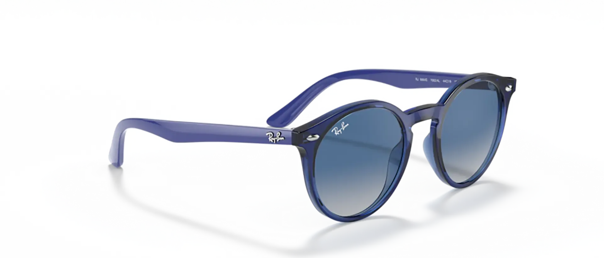 Dodatni prikaz 5: Ray-Ban JUNIOR RJ9064S 70624L uniseks sunčane naočale – okvir u plavoj boji i leće u plavoj i sivoj boji i s gradijentom