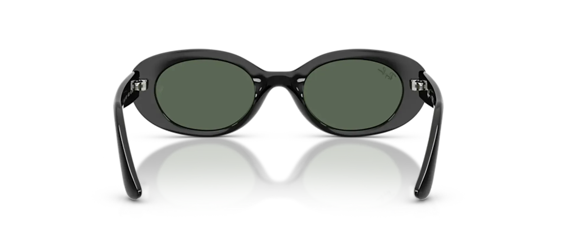 Dodatni prikaz 4: Ray-Ban JUNIOR RJ9141S 100/71 ženske sunčane naočale – okvir u crnoj boji i leće u zelenoj boji