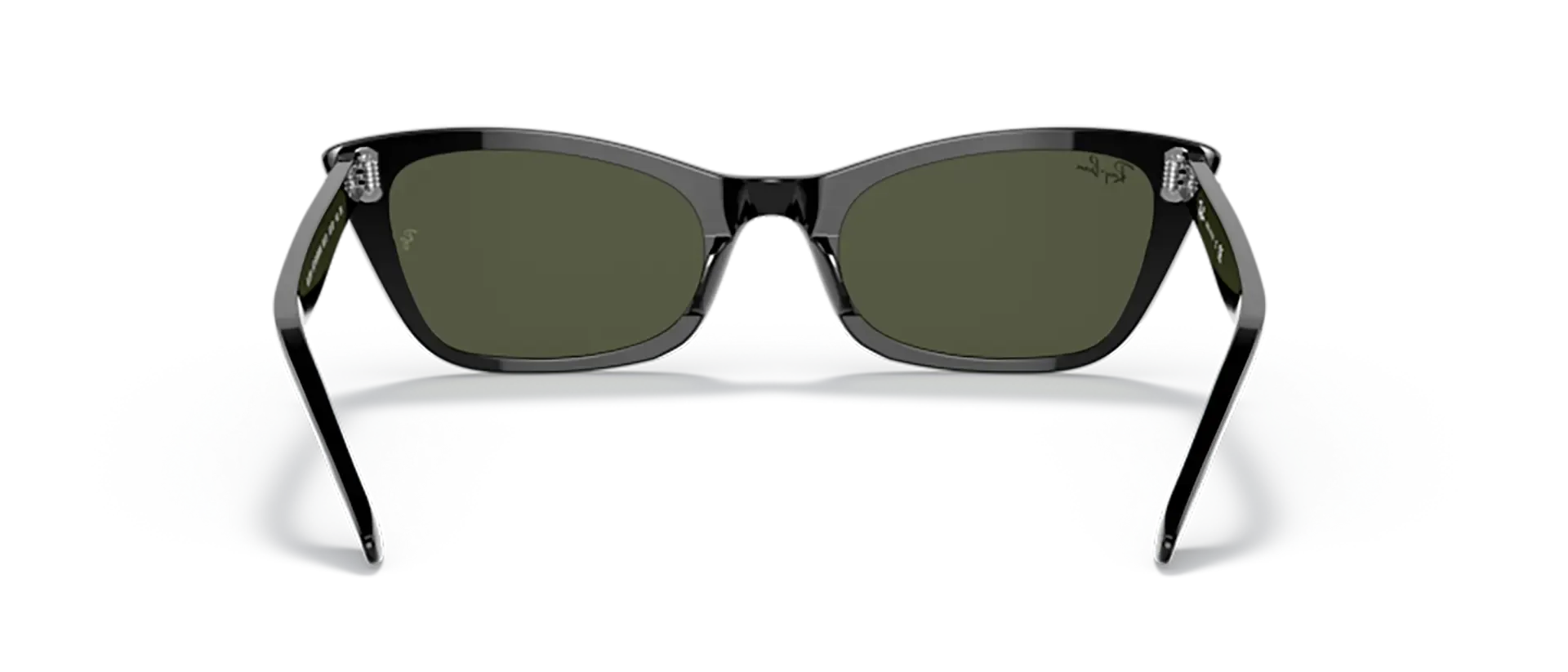 Dodatni prikaz 4: Ray-Ban Lady burbank RB2299 901/31 ženske sunčane naočale – okvir u crnoj boji i leće u zelenoj boji