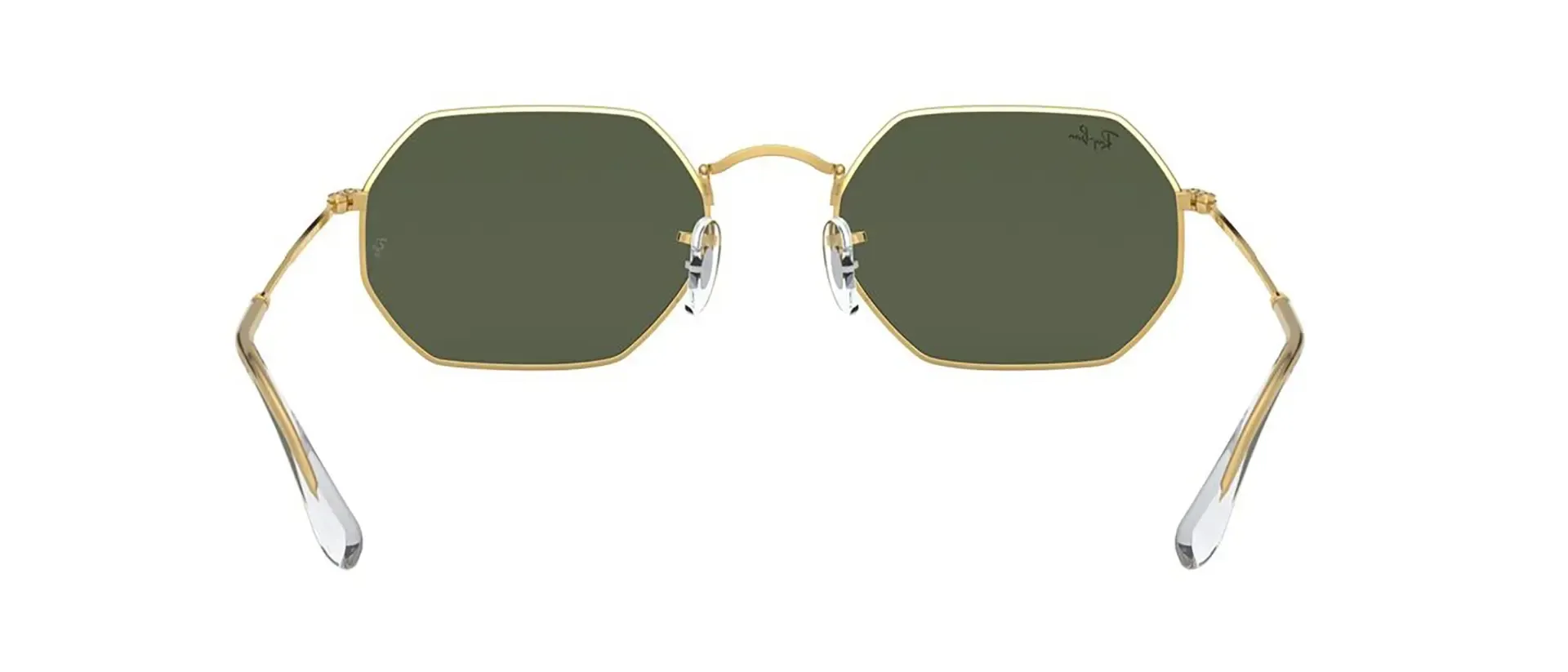 Dodatni prikaz 8: Ray-Ban Octagonal RB3556 919631 uniseks sunčane naočale – okvir u zlatnoj boji i leće u zelenoj boji