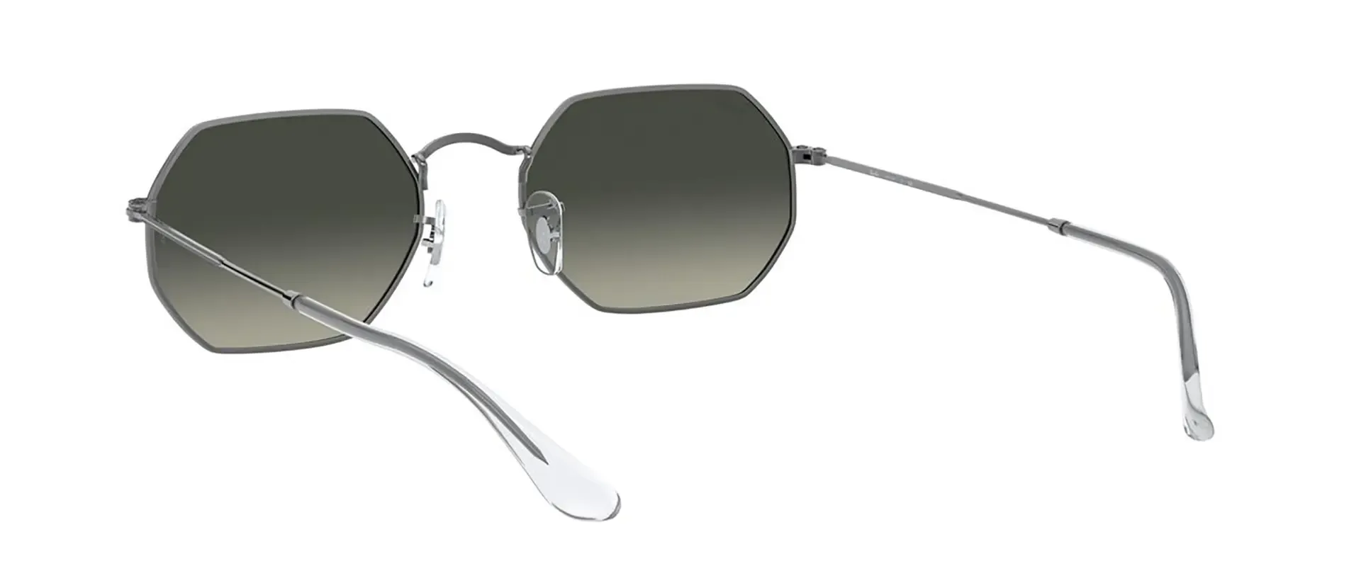Dodatni prikaz 7: Ray-Ban Octagonal RB3556N 004/71 uniseks sunčane naočale – okvir u crnoj i sivoj boji i leće u sivoj boji i s gradijentom