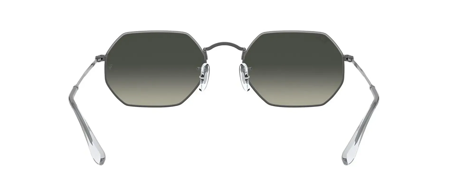 Dodatni prikaz 8: Ray-Ban Octagonal RB3556N 004/71 uniseks sunčane naočale – okvir u crnoj i sivoj boji i leće u sivoj boji i s gradijentom