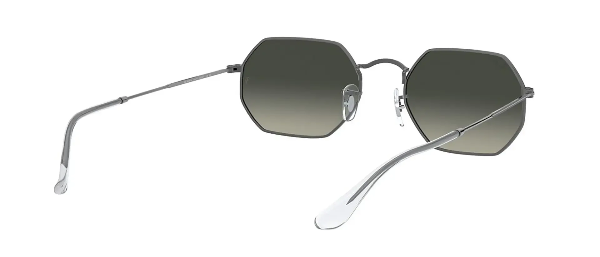 Dodatni prikaz 9: Ray-Ban Octagonal RB3556N 004/71 uniseks sunčane naočale – okvir u crnoj i sivoj boji i leće u sivoj boji i s gradijentom