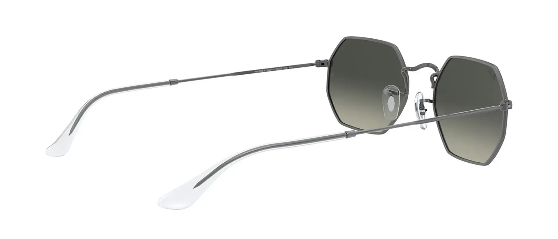 Dodatni prikaz 10: Ray-Ban Octagonal RB3556N 004/71 uniseks sunčane naočale – okvir u crnoj i sivoj boji i leće u sivoj boji i s gradijentom