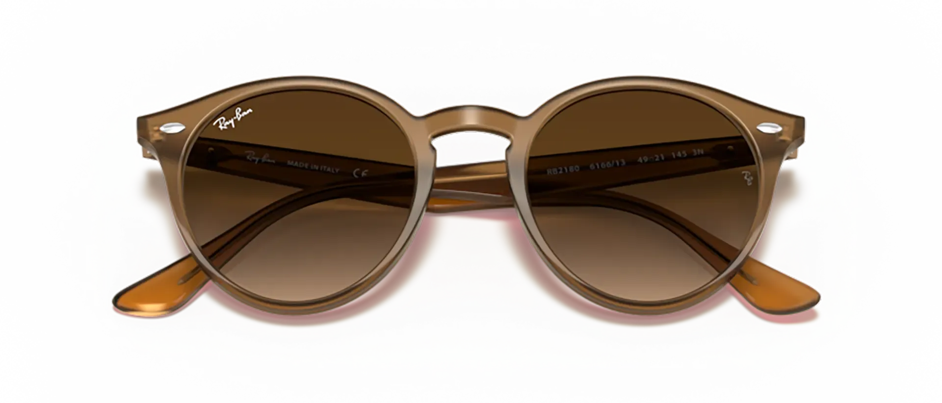 Dodatni prikaz 6: Ray-Ban RB2180 616613 uniseks sunčane naočale – okvir u smeđoj boji i leće u smeđoj boji i s gradijentom