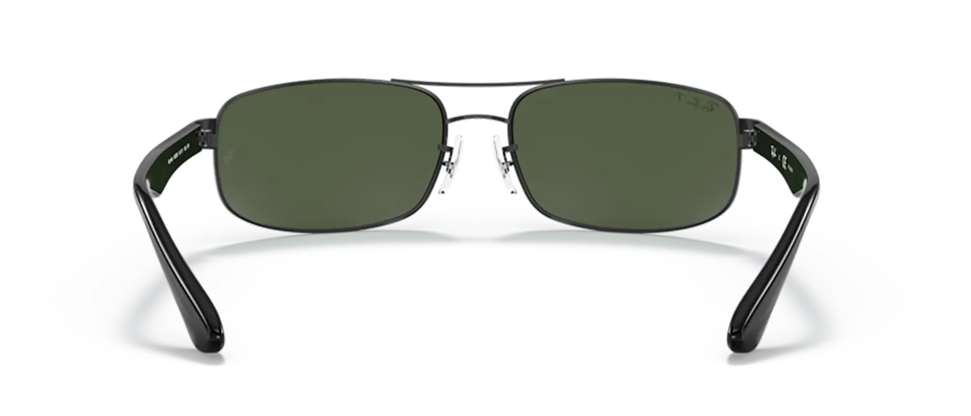 Dodatni prikaz 4: Ray-Ban RB3445 002/58 muške sunčane naočale – okvir u crnoj boji i leće u zelenoj boji