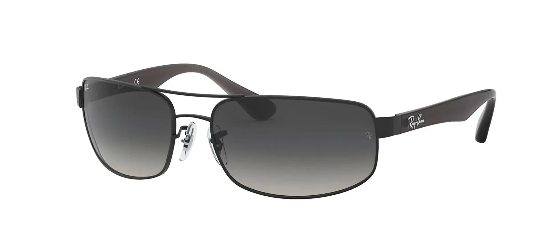 Dodatni prikaz 3: Ray-Ban RB3445 006/11 muške sunčane naočale – okvir u crnoj boji i leće u sivoj boji i s gradijentom