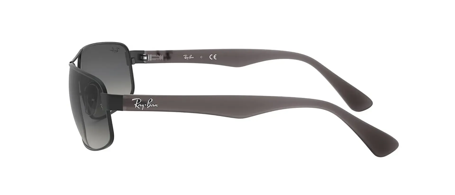 Dodatni prikaz 5: Ray-Ban RB3445 006/11 muške sunčane naočale – okvir u crnoj boji i leće u sivoj boji i s gradijentom