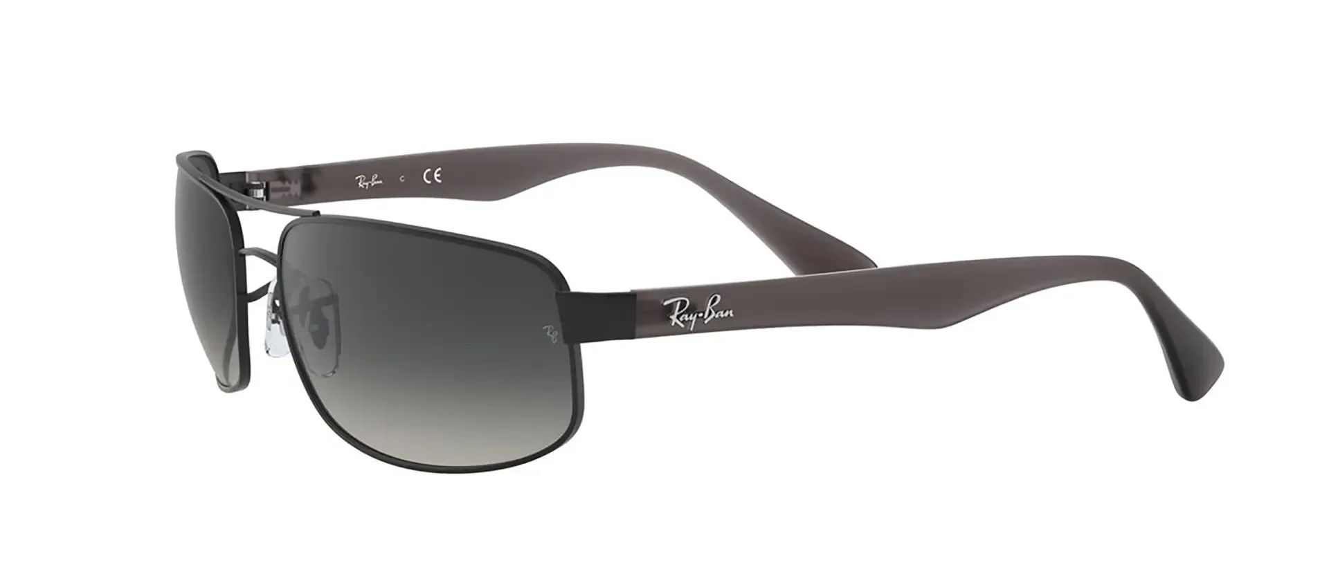 Dodatni prikaz 4: Ray-Ban RB3445 006/11 muške sunčane naočale – okvir u crnoj boji i leće u sivoj boji i s gradijentom