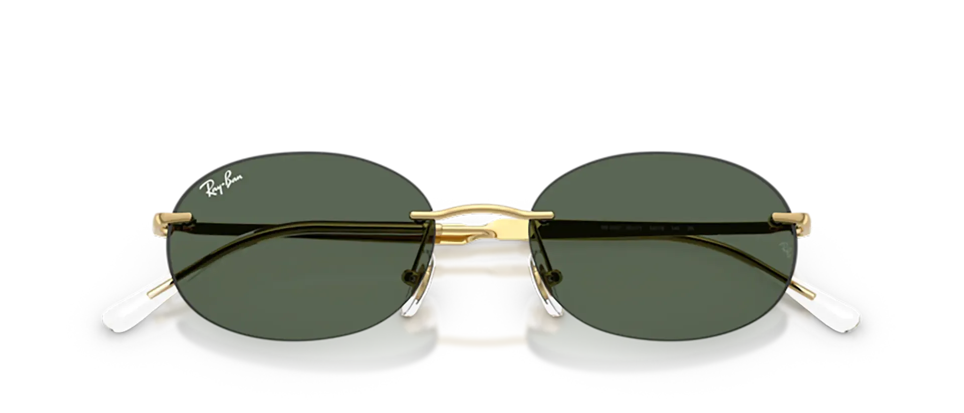 Dodatni prikaz 6: Ray-Ban RB3767 001/71 uniseks sunčane naočale – okvir u zlatnoj boji i leće u zelenoj boji